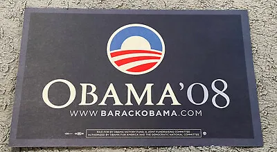 $20 • Buy Barack Obama 2008 Official Campaign Poster 11x17 Blue Rally Sign “Obama ‘08”