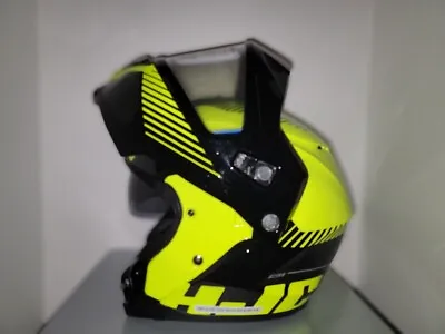 HJC C91 Prod Modular Framed Snowmobile Helmet HI-VIZ S M L XL 2XL 3XL 4XL 5XL BK • $199.99