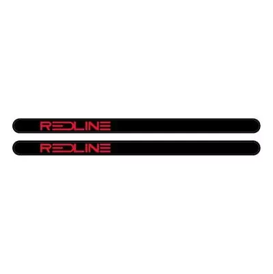 Redline Gen 3 Black With Red LARGE Logo - Flight Crank Decal Set - Old School Bm • $11