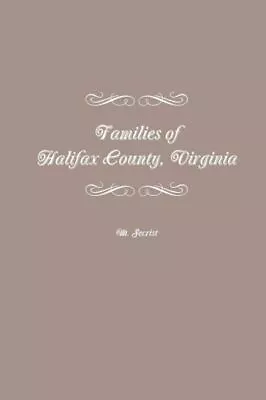 Families Of Halifax County Virginia • $18.08