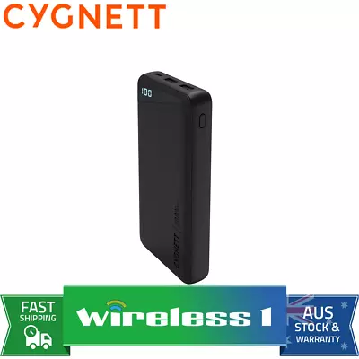 $63 • Buy Cygnett ChargeUp Boost 2 20000mAh Power Bank - Black