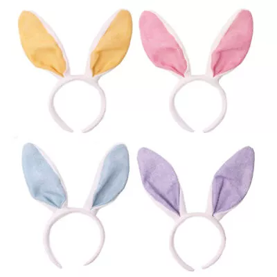 Easter Bunny Ears Headband - Single Kids Adults Egg Hunt Fancy Dress Rabbit • £2.89