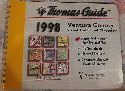 Ventura County Thomas Guide Street Atlas • $49.95