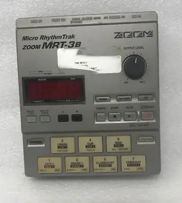 ZOOM MRT-3B Micro Rhythm Trak Drum Machine Electronic Silver • $59.99