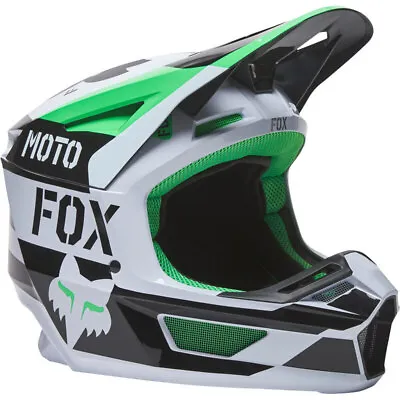 NEW Fox V2 Nobyl White/Black MIPS Dirt Bike Helmet • $279