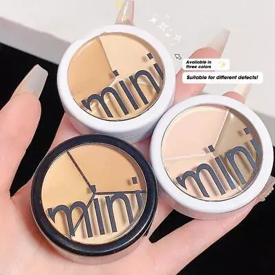 3 Colors Concealer Palette Long Lasting Cover Dark Acne Pores Moistur Sale • $2.28