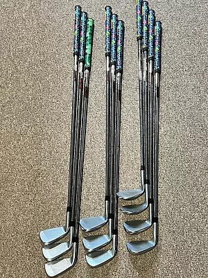 $600 • Buy PING I200 Orange Iron Set 4-9, PW, UW W/ Glide 2.0 56 & 60 Wedges 10 Clubs