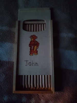 £6.40 • Buy Personalised Wooden Pencil Box