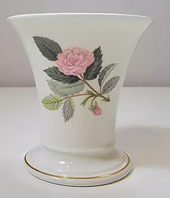 Vintage Wedgwood Hathaway Rose Vase. Bone China England • $30