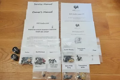 Luxman RX-101 Rebuild Restoration Recap Service Kit Fix Repair Capacitor • $165