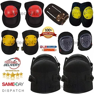 £3.61 • Buy Pro Gel Knee Pads, For Safety Work - Heavy Duty Knee Insert Hand Saw UK