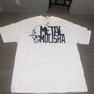 Metal Mulisha Skull Logo T Shirt Mens Size 2XL Graphic Print Short Sleeve White • $16.99