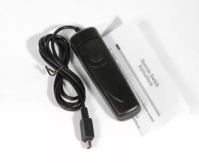 Shutter Release Cable Remote Control RM-UC1 Olympus EM5 Mark II E-PL8 E-P5 E-PL3 • $14.80