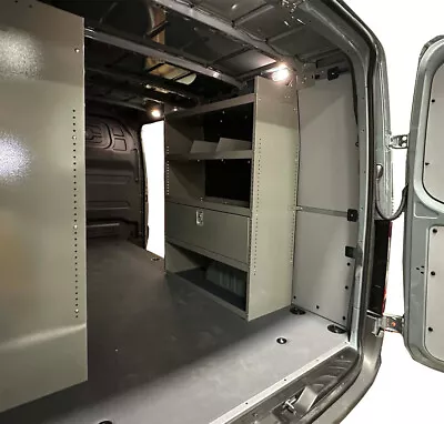 Shelving With Door For High Roof Mercedes Shrinter Van 59 Hx 45 L X 16 D NEW • $739.95