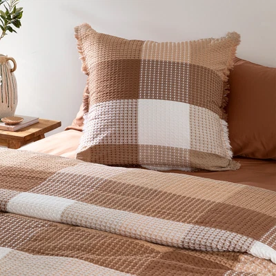 $49.95 • Buy New Habitat Allira Check European Pillowcase