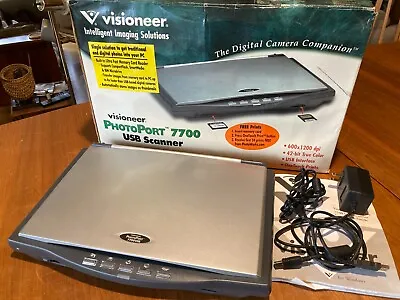 Visioneer PhotoPort 7700 USB Scanner In Box • $29
