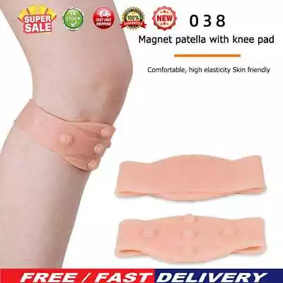 Magnetic Patella Knee Strap Compression Sports Knee Pads Arthritis Brace Stand • £3.49