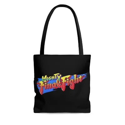 Mighty Final Fight NES Retro Style Video Game Pixel Art Tote Bag (3 Sizes) • $34.99