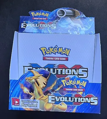 Pokemon TCG: XY Evolutions Empty Booster Box / EMPTY BOX WITH 36 EMPTY PACKS • $25