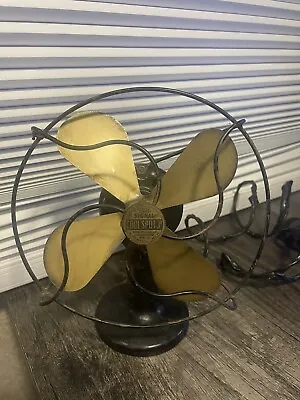 Antique 7” Signal “Cool Spot Jr” Electric Fan One Speed Works Steel Blades • $90