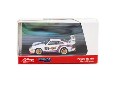 Tarmac Works 1:64 Schuco Porsche 911 RSR #909 Martini Racing White T64S-003-MA • $21.99