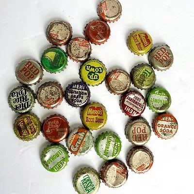Lot Of 25 Assorted Vintage Soda Bottle Caps Soft Drink Pop Unused • $10