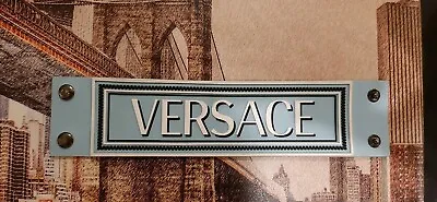 Women's Versace 2019 Spring Summer Show Invitation Rubber Cuff Bracelet • $200