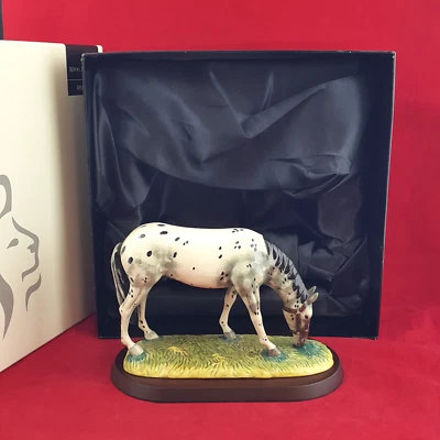 £95 • Buy Royal Doulton Horses - Appaloosa On Plinth RDA32 (Boxed & CoA) - RD 2110