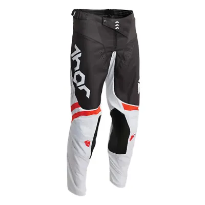 Thor Pulse Cube Gray And Orange MX Off Road Pants Men's Sizes 28 - 44 • $44.99