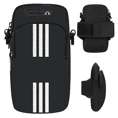 Armband Case Sports Gym Running Arm Band Phone Holder For IPhone 15 14 Pro Max • $9.95