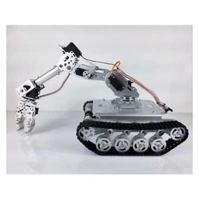 Shock Absorber RC Tank Car WiFi+7-DOF Robot Arm Gripper+7pcs MG996R Servos KIT • $218.92