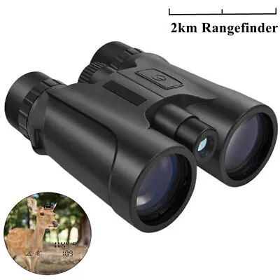Laser Binoculars With Rangefinder Distance Meter 2000m Range Finder Telescopes • $299