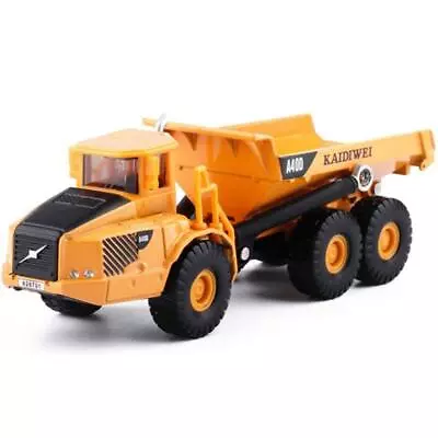 Alloy 1:87 Scale Dump Truck Diecast Construction Vehicle Cars Lorry Toys Model • $24.10