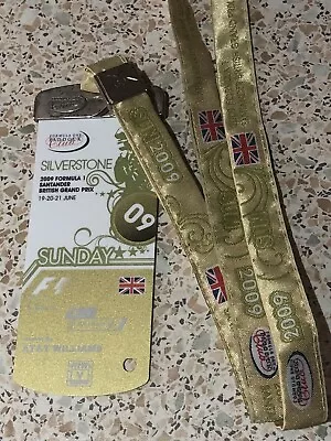 £30 • Buy F1 Paddock Pass - GREAT BRITAIN 🇬🇧 Silverstone 2009. Guest Of AT&T Williams.
