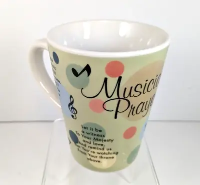 Musician Prayer Mug Dicksons Cecil 12oz Cup Gift Music Teacher • $19.89