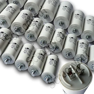 Universal Microfarad Capacitor All Sizes To Fit Most Appliances Start Run Motor • £7.50