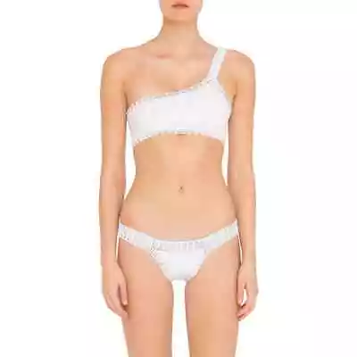 £85 • Buy Kiini Valentine One-Shoulder Bikini Top And Bottoms Set - Large