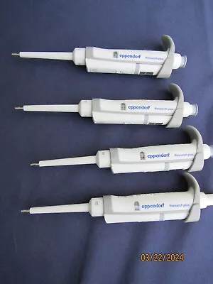 Calibrated 6/23 Eppendorf Research Plus 0.5-10uL Manual Pipette Adjustable • $145