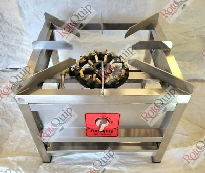 £400 • Buy COMMERCIAL STOCKPOT COOKER/STOVE 32 JET BURNER 600 X 600 NATURAL OR BOTTLE GAS