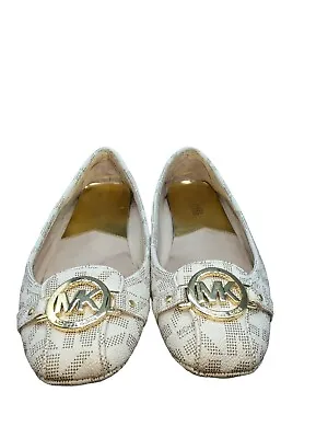 Michael Kors MK Fulton Moc Women’s Size 8m Shoes Vanilla Color Style • $42.75