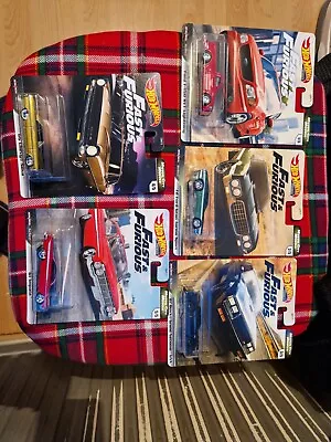 Hotwheels Premium Full Set Of 5 Fast And Furious  • £0.99