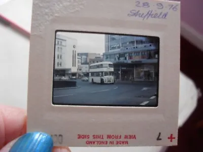 £1.25 • Buy Photo Slide - Sheffield - Bus - C & A Shop   - Transport - Car - Yorkshire