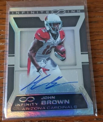 $7 • Buy 2016 Panini Infinity Infinite Ink /188 John Brown #II-JB Auto Autograph Rookie