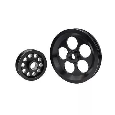 Underdrive Pulley For Honda Civic 92-00 B16A Crank Shaft Harmonic Balancer Black • $38.33