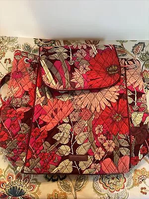 Vera Bradley Bohemian Blooms Drawstring Backpack Signature Collection • $22