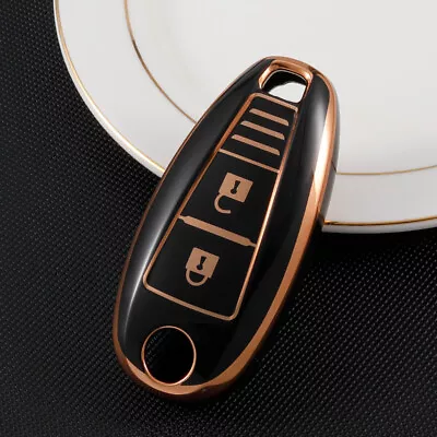 $29.44 • Buy Remote Key Fob Case Cover Shell For Suzuki Swift Sx4 S-Cross Vitara Black