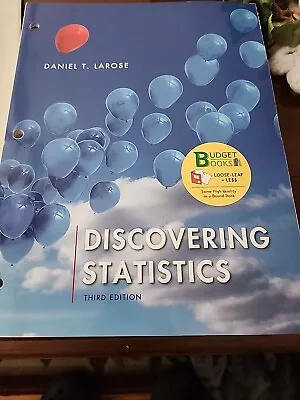 Discovering Statistics By Daniel T. Larose (2015 Looseleaf) • $11.66