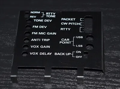 Yaesu Ft-990 Parts - Preset Overlay • $25