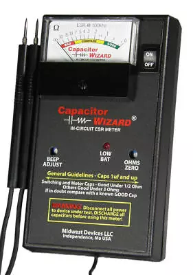 Capacitor Wizard Analog ESR Tester • $219.95