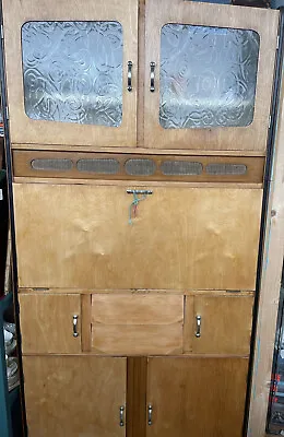 Vintage Retro Kitchenette Kitchen Cabinet Larder Pantry Buffet 1950s-60s  • £235